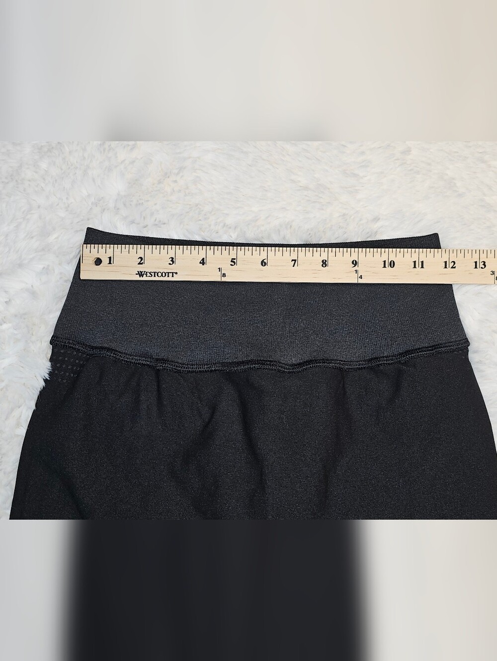 Gymshark Energy+ Seamless 2-in-1 Shorts - Black Marl - Size Medium - Picture 2 of 11